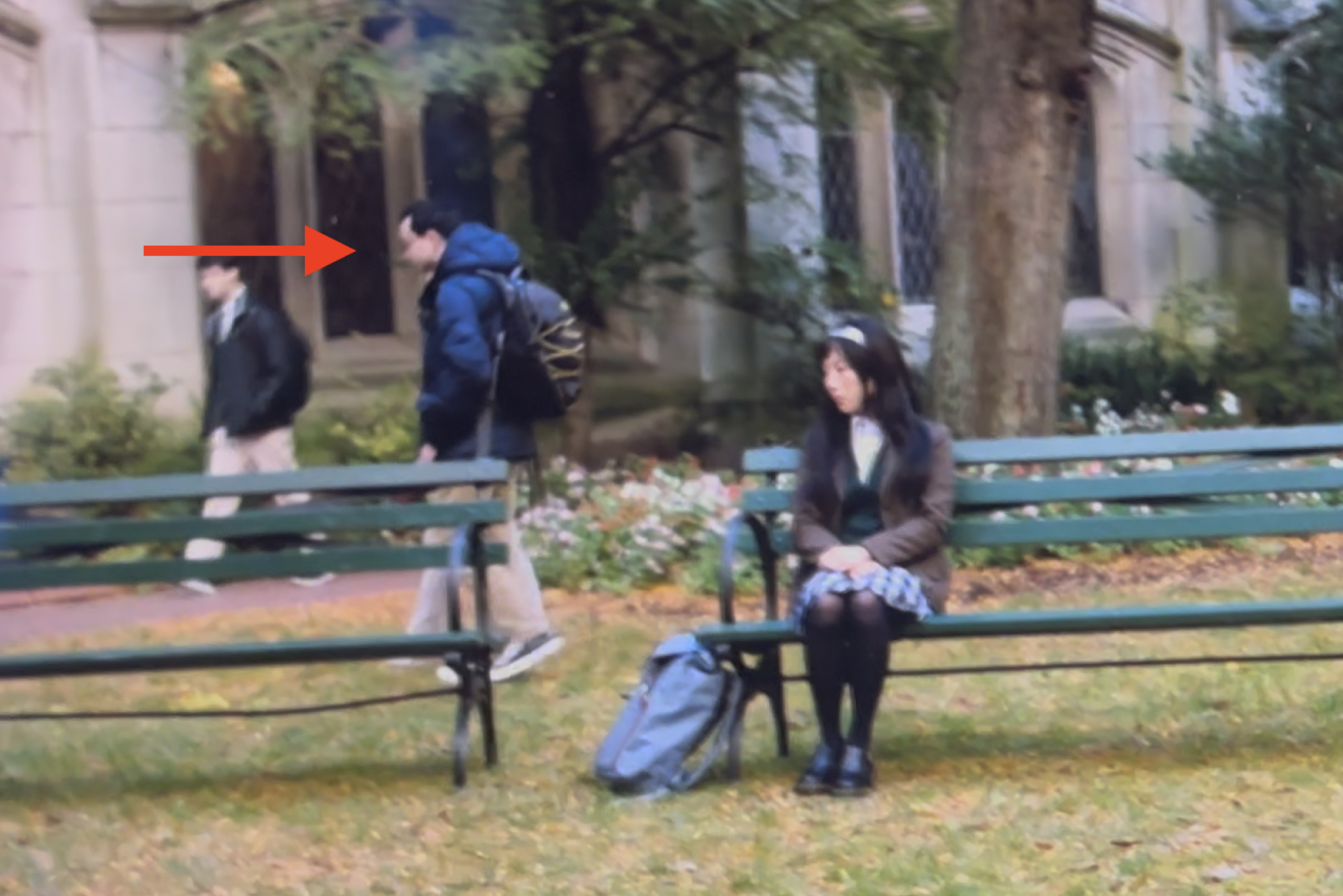 Background role still.