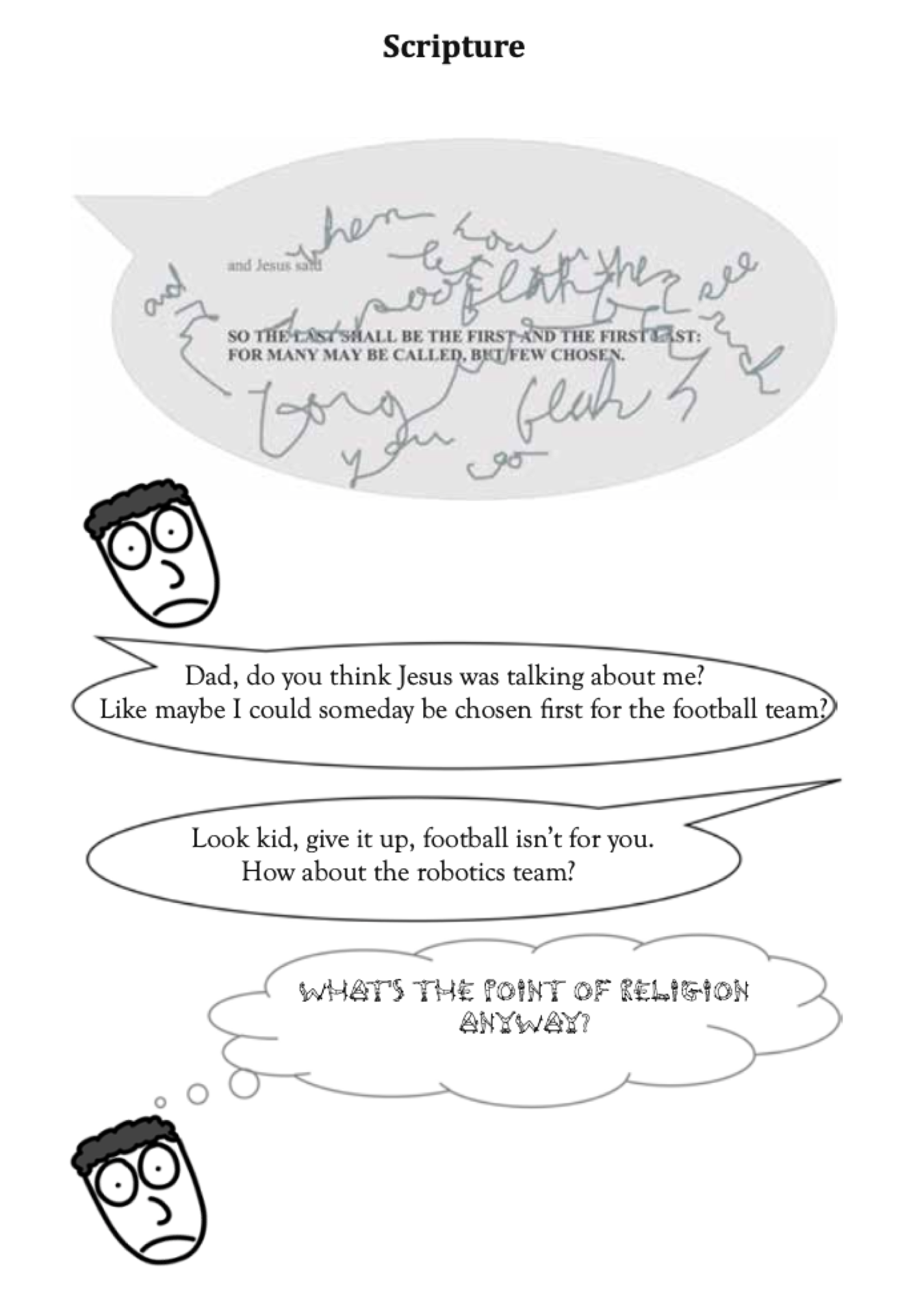 Upbringing interior illustration example 2.