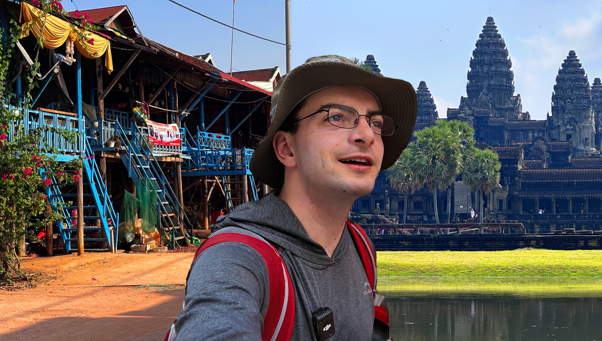 David in Cambodia